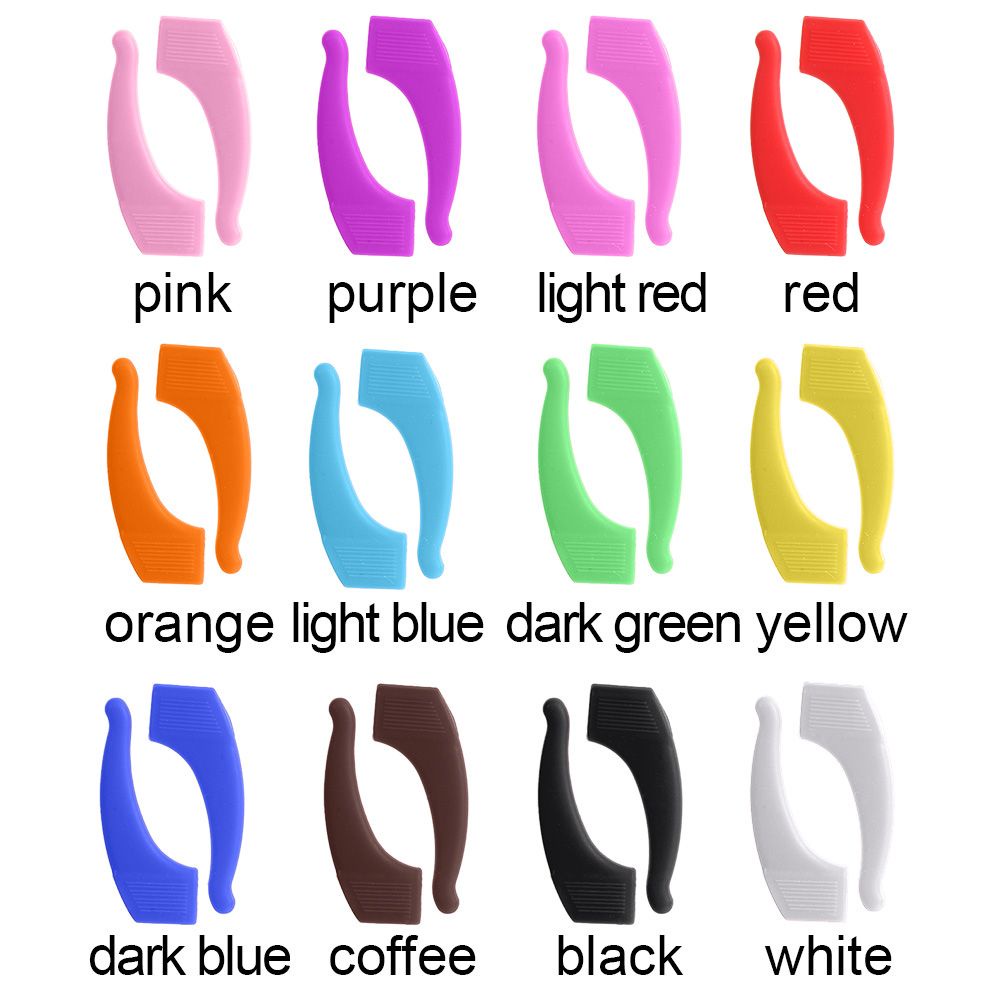 Bộ 5 cặp móc đeo mắt kính bằng silicon mềm chống trượt nhiều màu