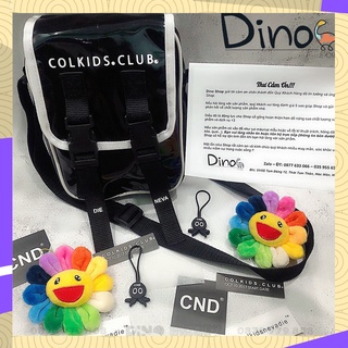 [GIÁ SIÊU RẺ] Túi Đeo Chéo Colkids Club - Black Plastic Mini Bag (Full Tag + Giấy Thơm)