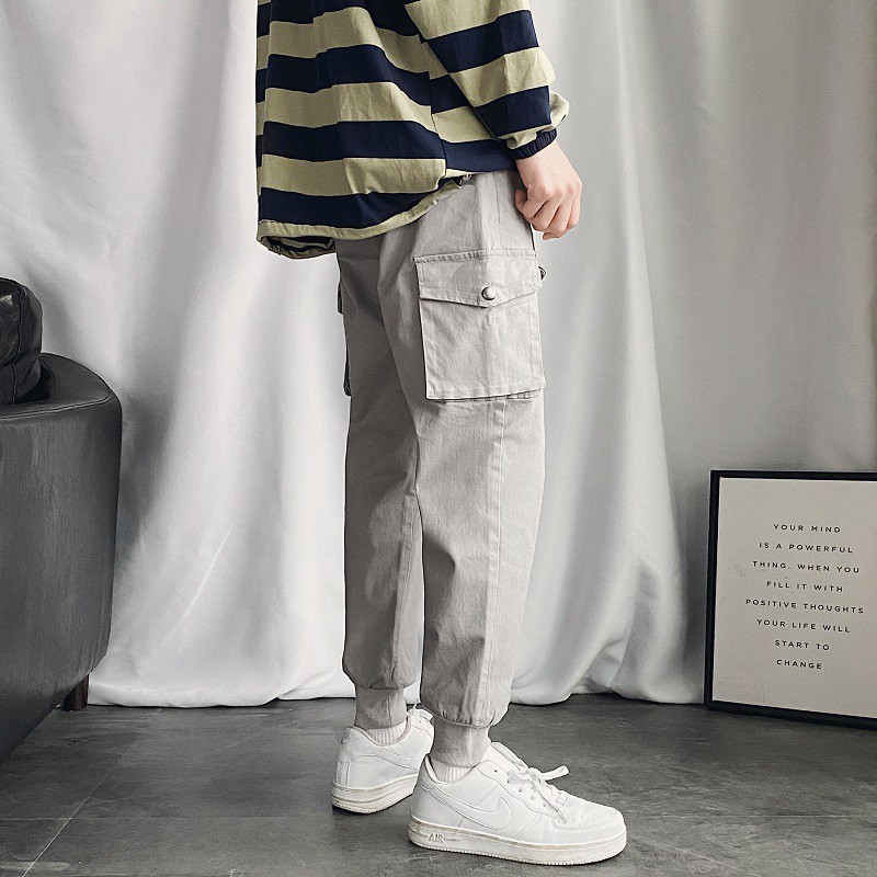 Quần Jogger Túi Hộp Jianyichao Hàn Quốc Thời Trang Cá Tính Cho Nam Size S-3XL | BigBuy360 - bigbuy360.vn