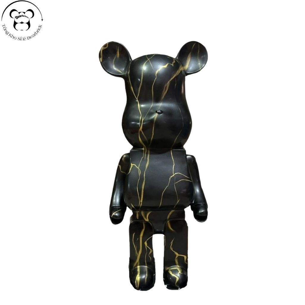 BearBrick, gấu bearbrick 400%, cỡ bé 28cm, bản loang đen trắng - Thủy Chi Official Store