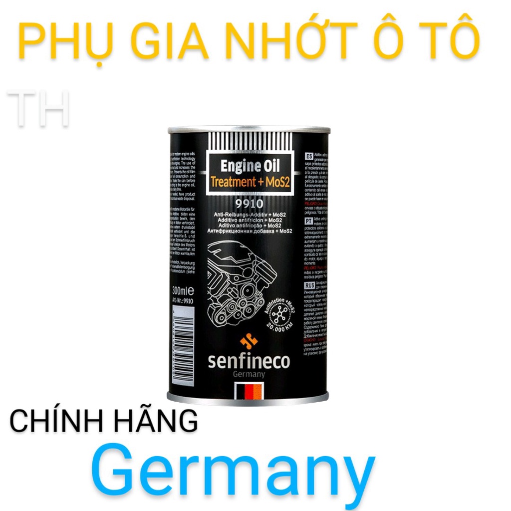 Phụ Gia Nhớt Chống Mài Mòn > Chống Qúa Nhiệt Động Cơ CHÍNH HÃNG ĐỨC Senfineco 9910 [300ML]