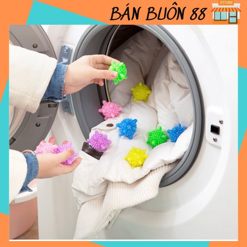 Quả Bóng Gai Giặt Quần Áo - Quả Cầu Gai Giặt Đồ Không Cần Là Thông Minh 2379