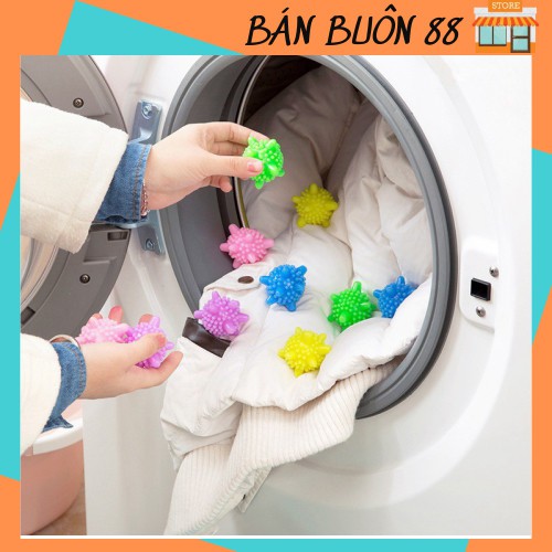 [Mã LIFE2402A giảm 10% đơn 150K] Quả Bóng Gai Giặt Quần Áo - Quả Cầu Gai Giặt Đồ Không Cần Là Thông Minh 2379