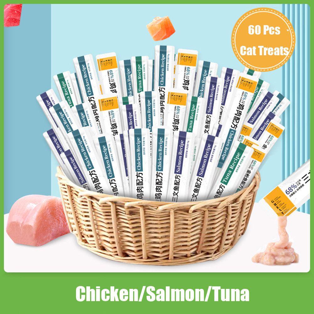 Bộ 60 Đồ Chơi Huấn Luyện Ăn Nhanh Dành Cho Mèo Cưng