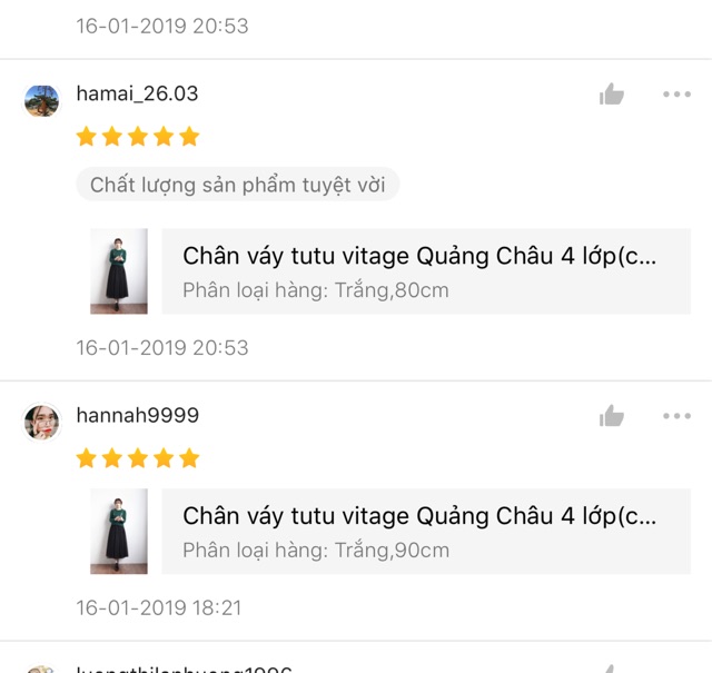 [UPDATE MỚI LẠI]Chân váy tutu công chúa 4 lớp Quảng Châu sẵn 3 màu