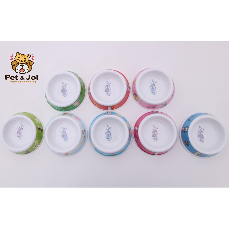 Bát ăn đơn nhỏ nhiều màu cho chó mèo - PET&amp;JOI