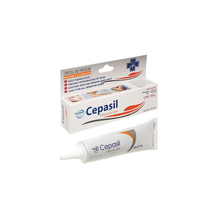 CEPASIL SILICONE GEL - GIÚP LÀM MỜ SẸO VÀ NGĂN NGỪA HÌNH THÀNH SẸO 10g