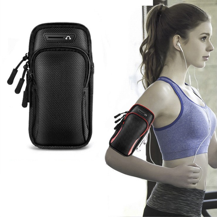 Multifunctional Armbag Sweatproof Soft Fabric Fitness