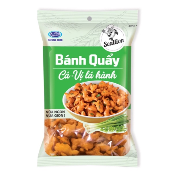 Bánh Quẩy Đùi Gà Cay, Cá Vị Lá Hành, Gấu Vừng Mật Ong Hà Tùng Gói 140g