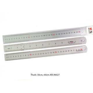 Thước nhôm siêu bền MG hàng công ty (20cm/30cm)