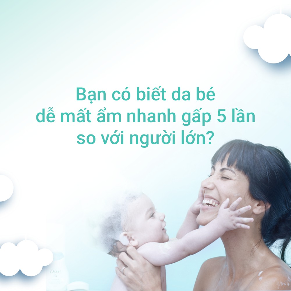 Sữa tắm gội toàn thân Baby Dove cho da nhạy cảm 200ml | BigBuy360 - bigbuy360.vn