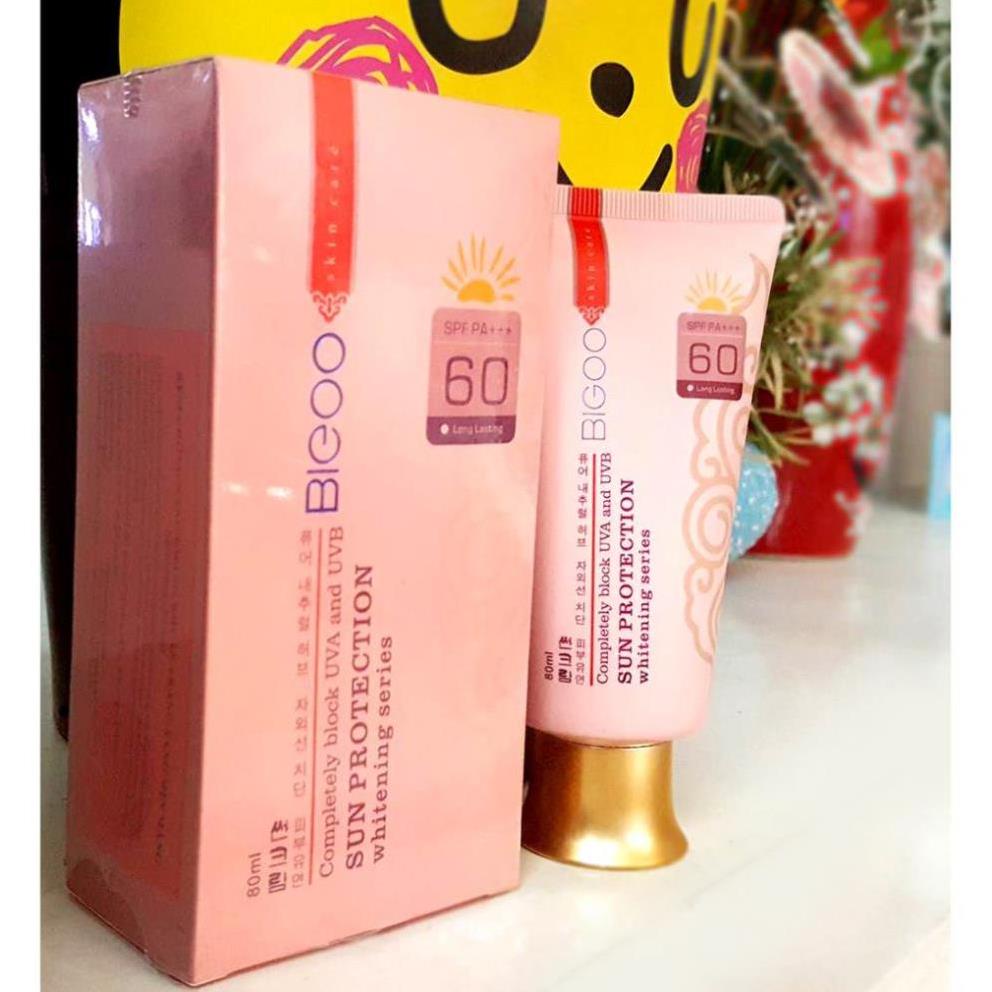 Kem chống nắng kháng khuẩn Bigoo 80ml - Nuty.cosmetics.