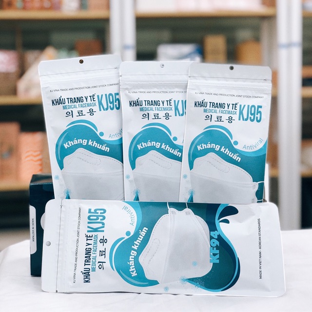 Combo 5 khẩu trang KF94| CHÍNH HÃNG