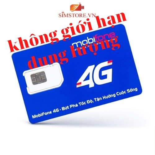 Sim mobifone 4G chuyên phát wifi không giới hạn-Sim max băng thông trọn gói - Simstore