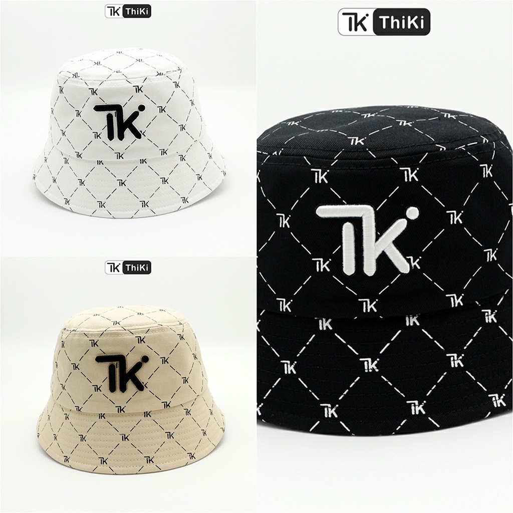 Nón Bucket Monogram THIKI chính hãng