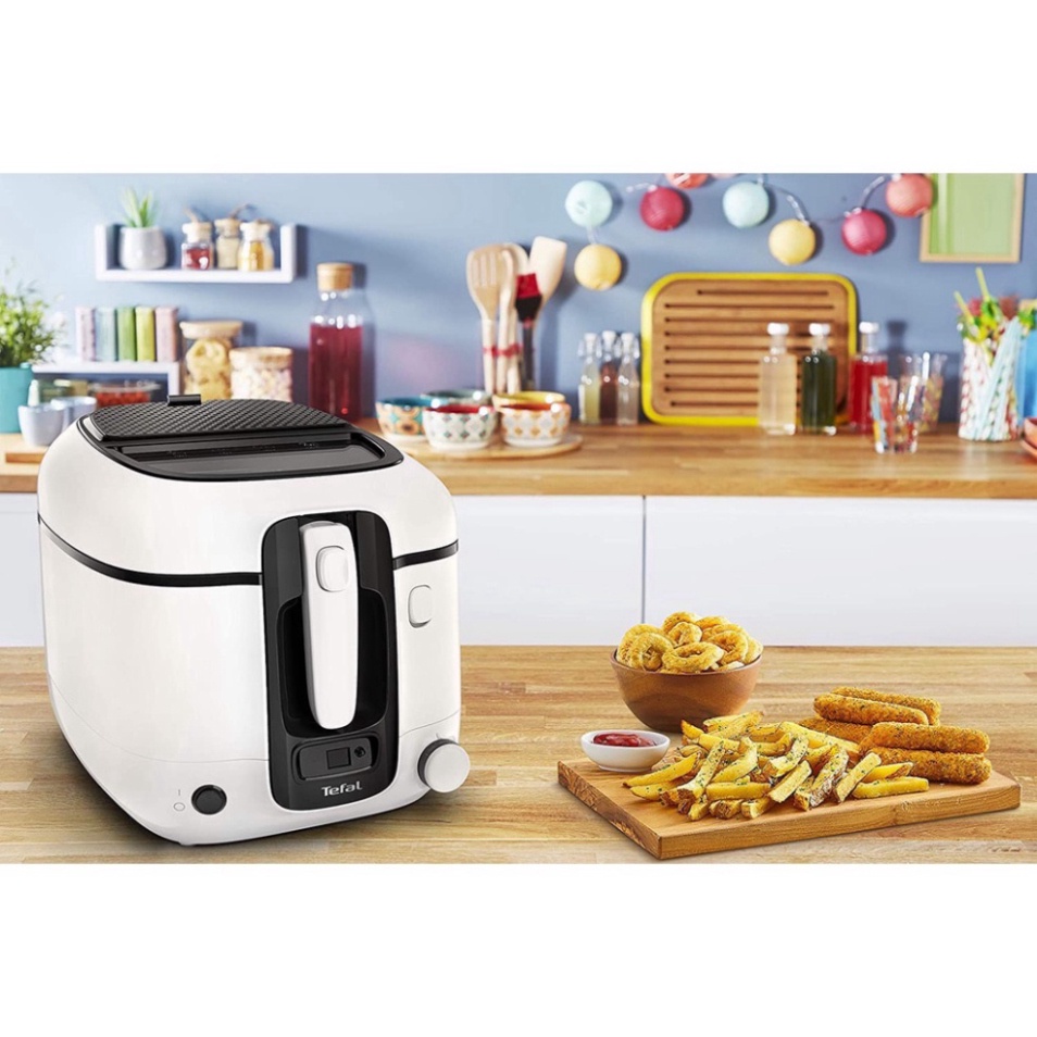 Nồi Chiên Ngập Dầu Tefal FR3140 Super Uno Fryer, Dung Tích 2.2L, Model 2021, Nhập Đức, BH 12 Tháng - Chính Hãng
