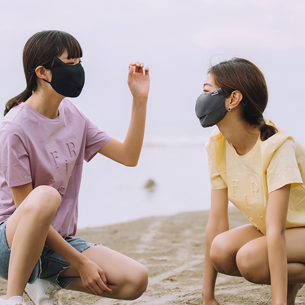 OhSunny Khẩu trang chống nắng bảo vệ toàn diện cho khuôn mặt phối tai mèo đáng yêu thời trang