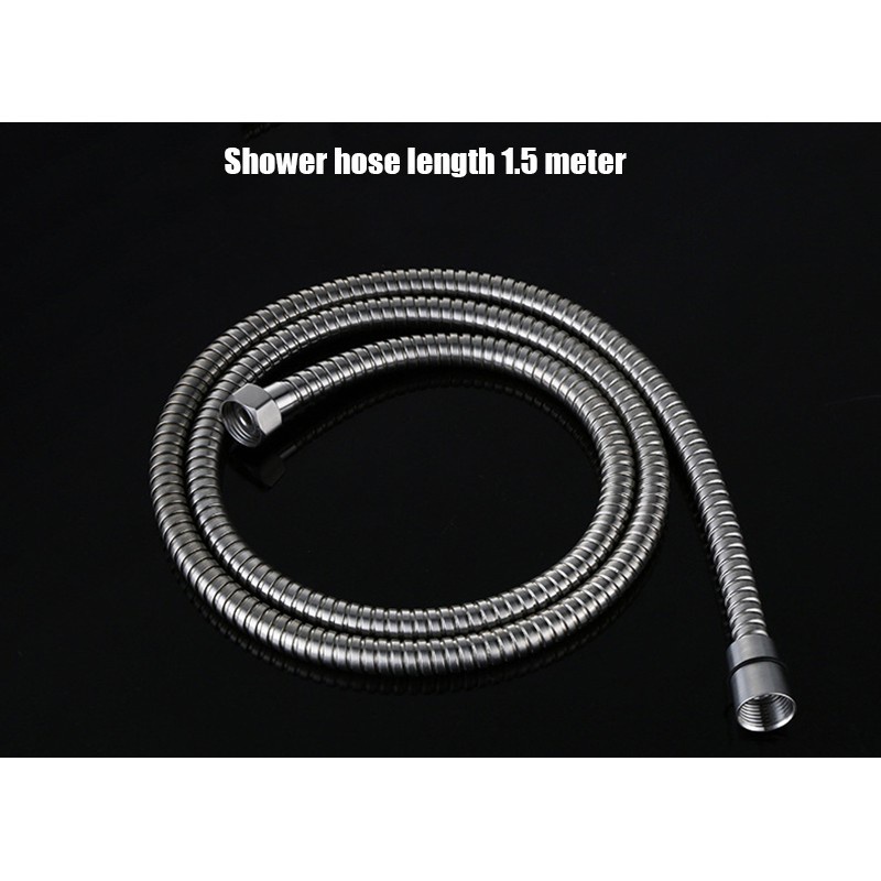 (CÂY SEN TRÒN NƯỚC MẠNH) Bộ Sen Cây Tắm Đứng Nóng Lạnh INOX 304 và tay sen tắm và dây sen