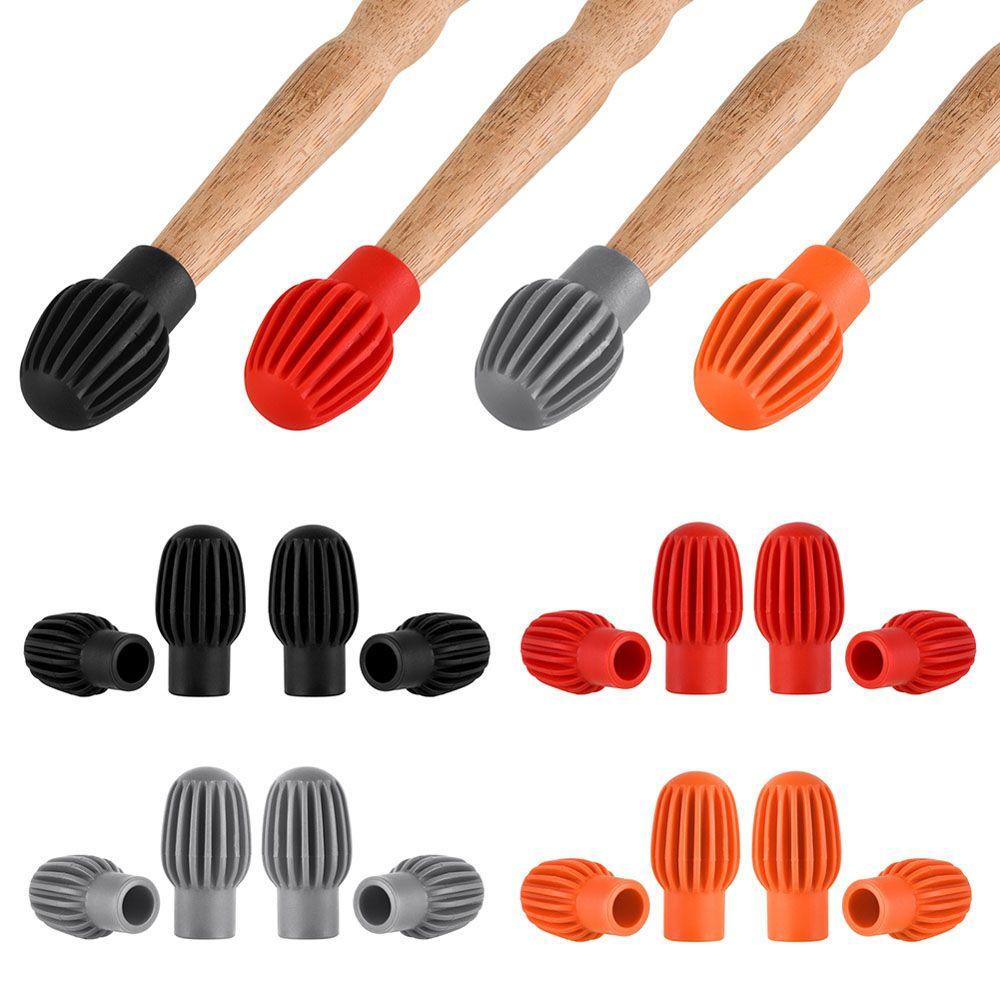 Nút Bọc Bảo Vệ Đầu Gậy Đánh Trống Bằng Silicon Tiện Dụng