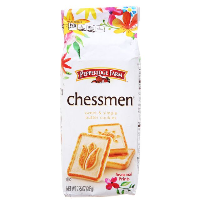 Bánh quy bơ Pepperidge Farm Chessmen gói 206g