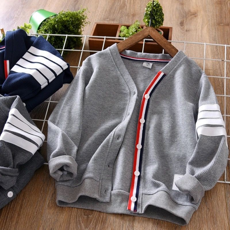 Áo khoác sweater phong cách thời trang Hàn quốc dành cho bé trai