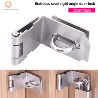 Chốt khóa cửa xoay 90 độ bằng thép không gỉ tiện dụng