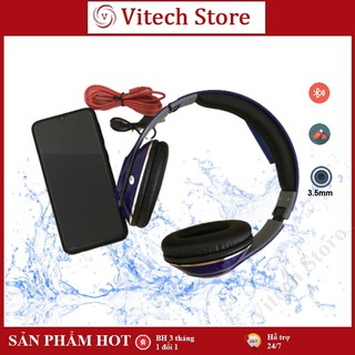 [BASS CỰC MẠNH] TAI NGHE BLUETOOTH CHỤP TAI TM-010S - ÂM THANH SẮC NÉT - THIẾT KẾ THỜI TRANG - CỰC ÊM TAI - BH 3 Tháng
