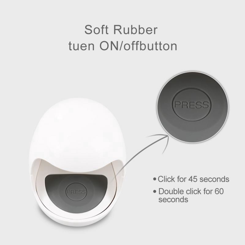 Đèn LED UV Sấy Khô Sơn Móng Tay Sử Dụng Tiện Lợi