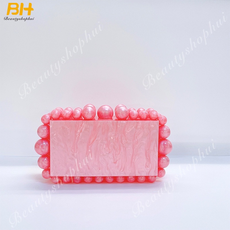 Túi Đeo Chéo Bằng Nhựa Acrylic Thiết Kế Mới Cao Cấp Thời Trang