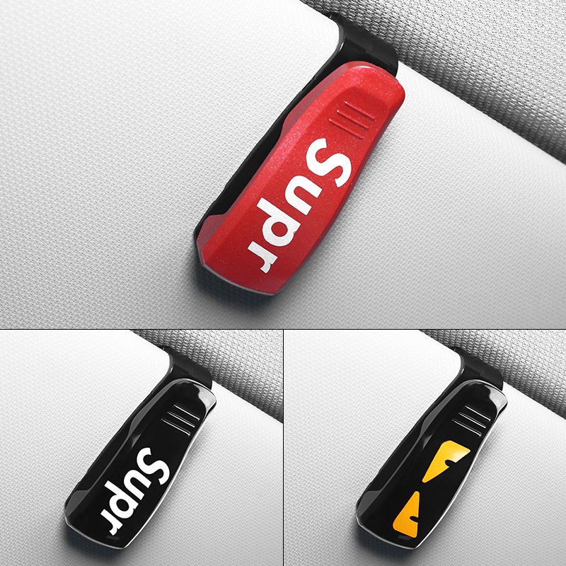 Hộp Đựng Mắt Kính Dạng Kẹp Trang Trí Xe Hơi