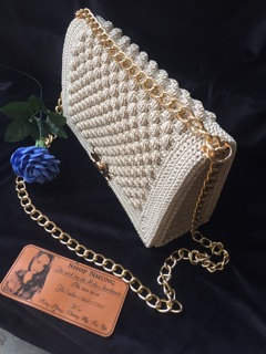 Túi xách handmade hoạ tiết bắp