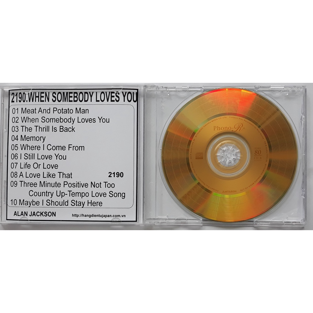 Bộ 5 CD nhạc Đồng Quê USA  Alan Jackson ( 2187 - 2191 )
