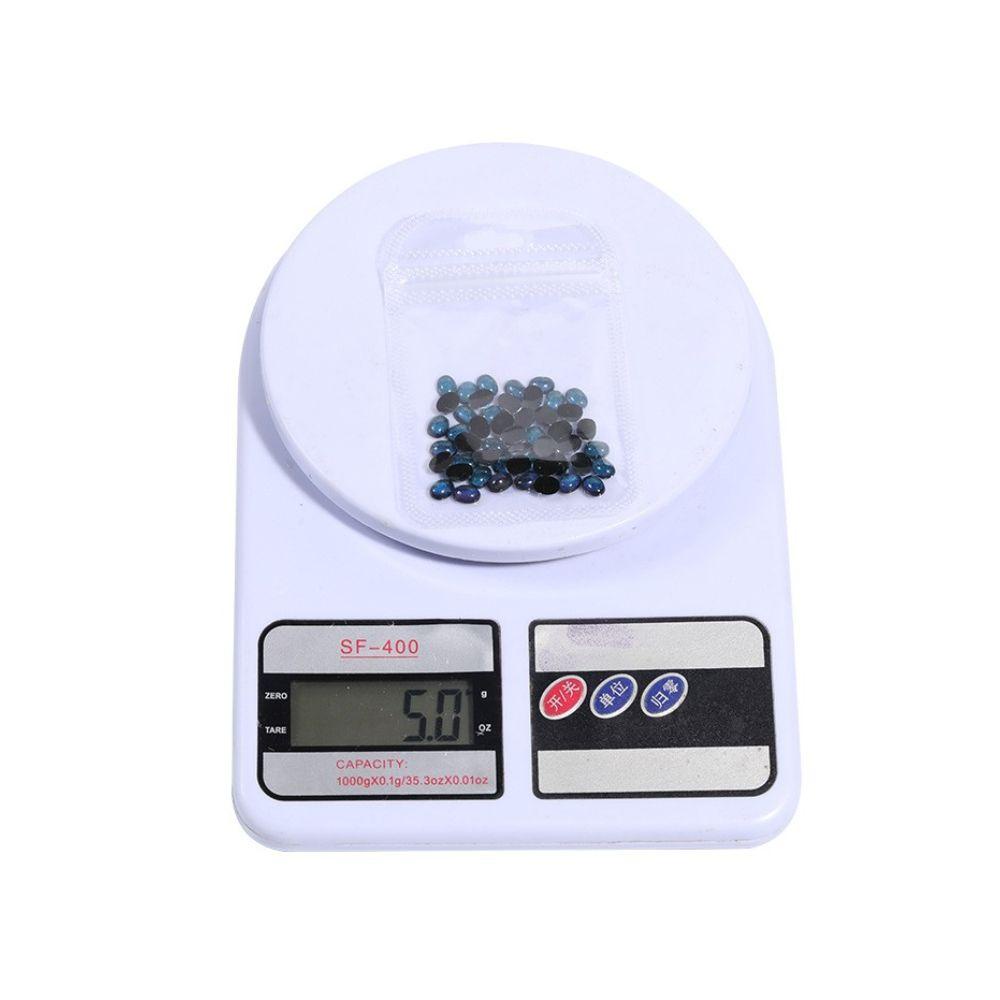 Vật Liệu Đáy Phẳng Trang Trí Móng Tay 3D Hình Bầu Dục Mắt Mèo DIY