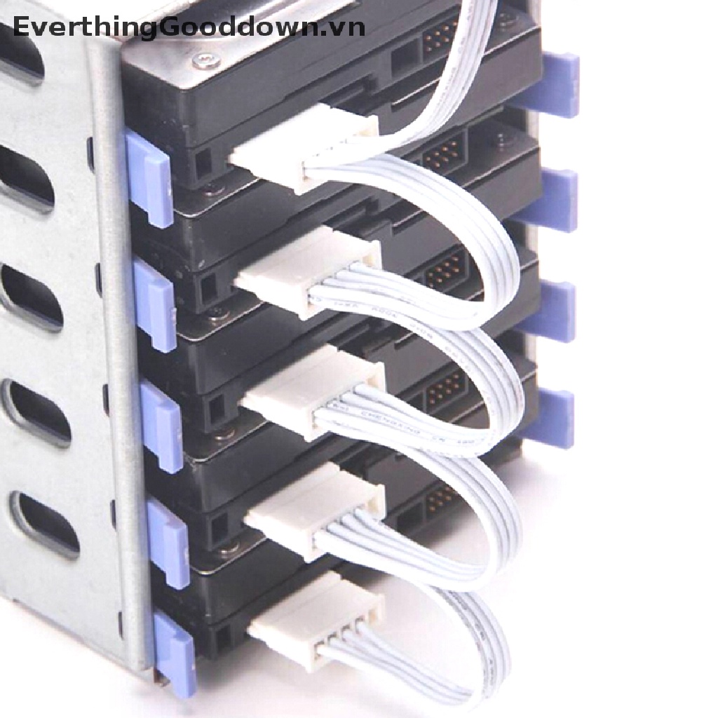Cáp Mở RộNg Ổ CứNg IDE Molex 4Pin Sang SATA 1 Sang 5