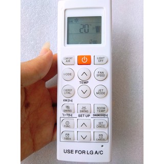 REMOTE ĐIỀU HÒA LG VUÔNG DÀI