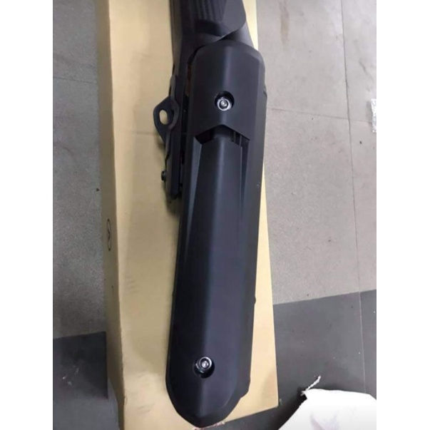 Pô ống xã xe Sirius đời mới màu đen zin yamaha