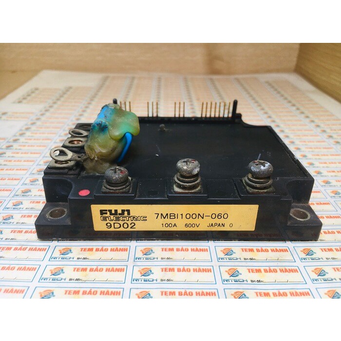 7MBI100N060 IGBT Module biến tần 100A 600V THÁO MÁY