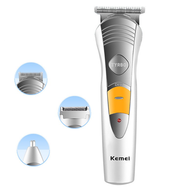 NEW Kemei KM-580A Household 7-in-1 Multi-function Hair Clipper Low Noise Strong Power Hair Shaver Noise Hair Trimmer