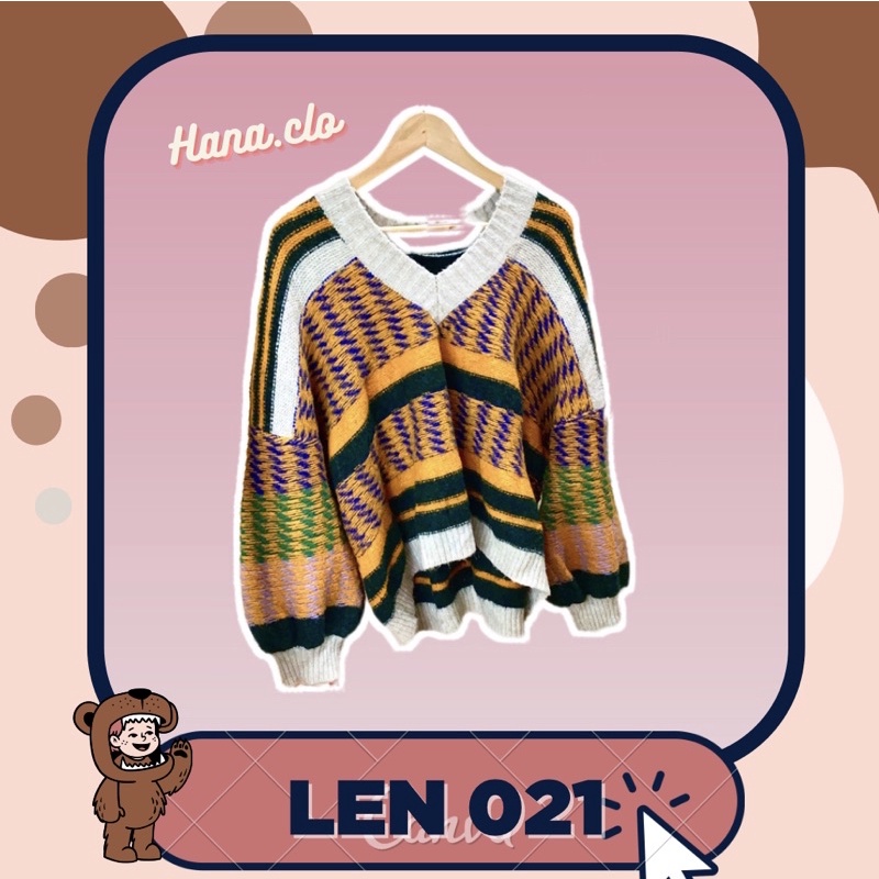 ÁO LEN THỔ CẨM HOẠ TIẾT TAY BỒNG DÁNG DÀI( nhiều mẫu)Q | BigBuy360 - bigbuy360.vn