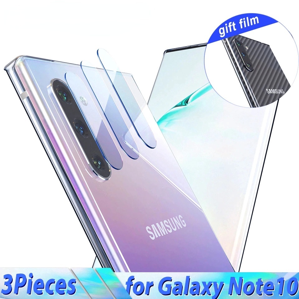 Set 6 miếng dán bảo vệ ống kính máy ảnh cho điện thoại Samsung Galaxy Note 10/10 Plus