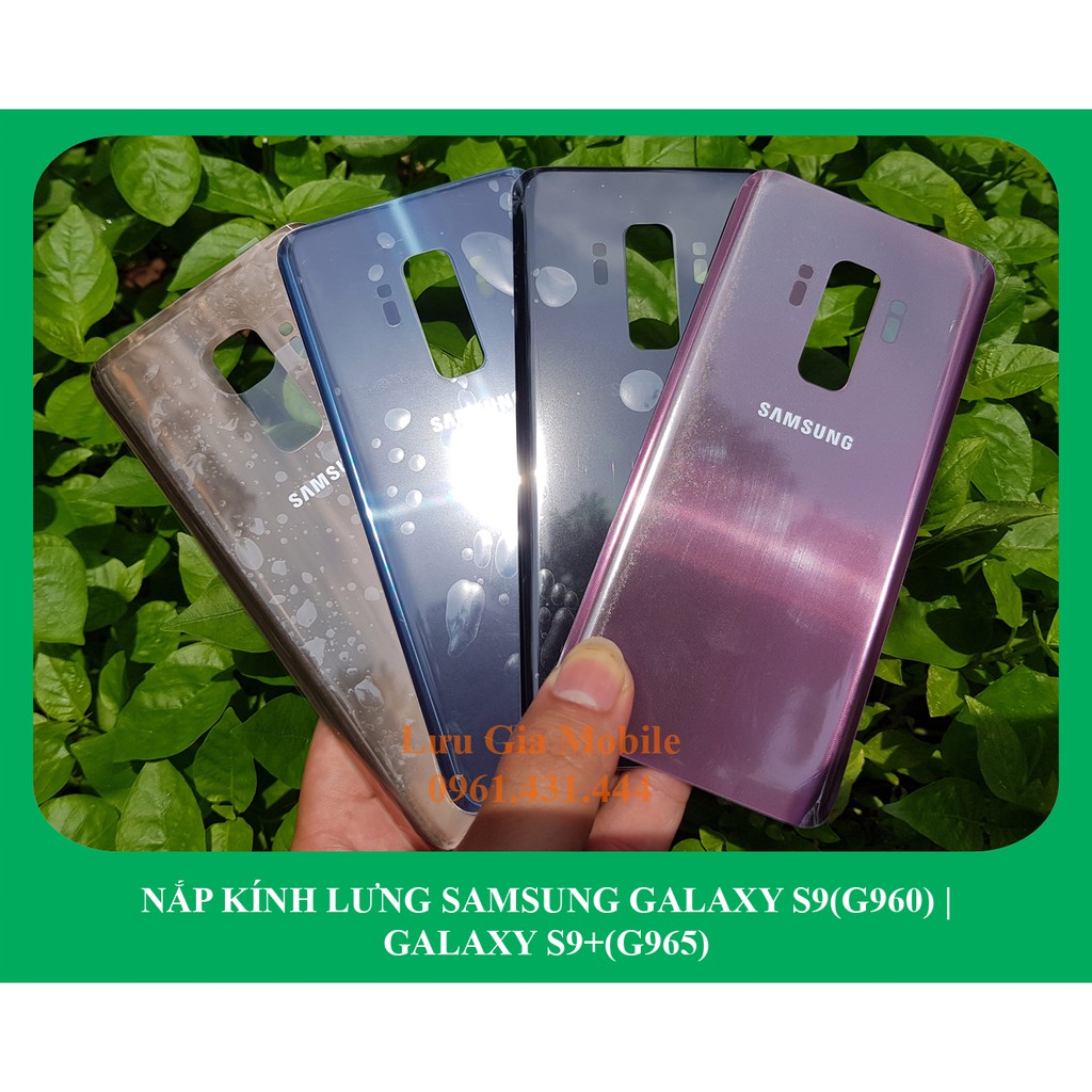 Kính nắp lưng Samsung Galaxy S9 G960 | Galaxy S9+ G965 chính hãng