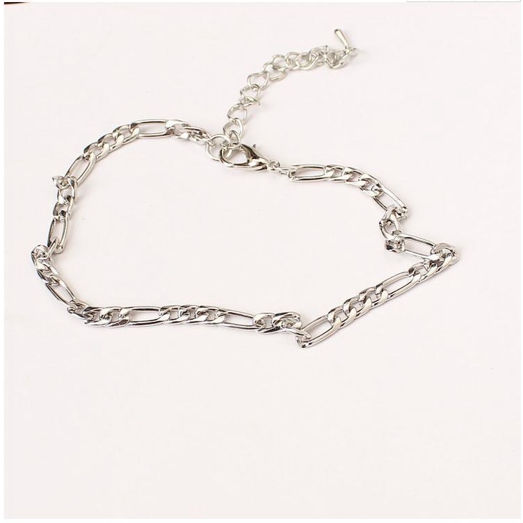 Lắc Chân Đính Hạt Pha Lê Phong Cách Âu Mỹ Đơn Giản E058