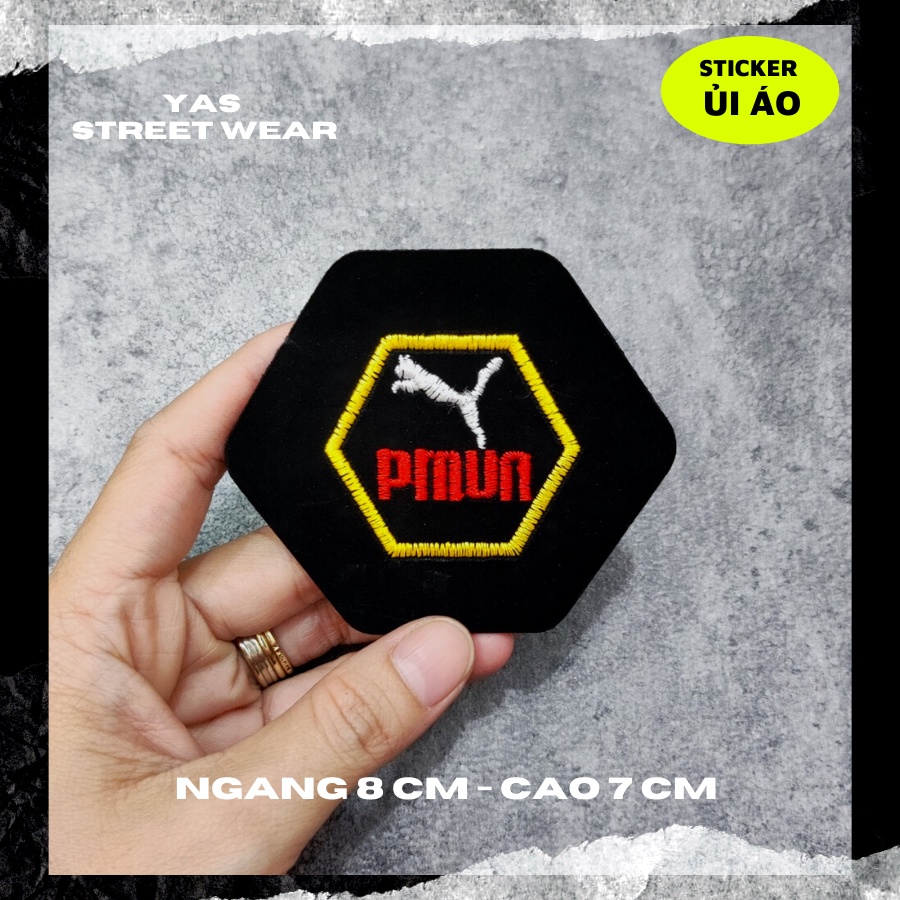 Sticker ủi áo cao cấp, miếng dán quần áo dùng làm Patch ủi, miếng vá quần áo, vá áo phao, trang trí BALO