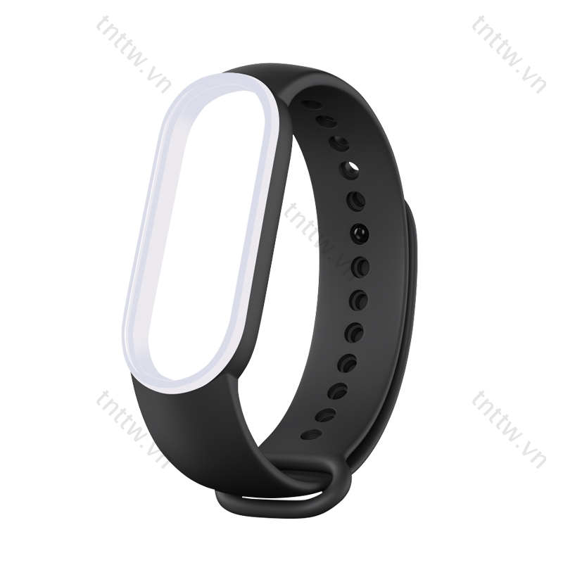 Dây Đeo Thay Thế Chất Liệu Silicon Màu Trơn Cho Xiaomi Mi Band 5 Band 5  Band5