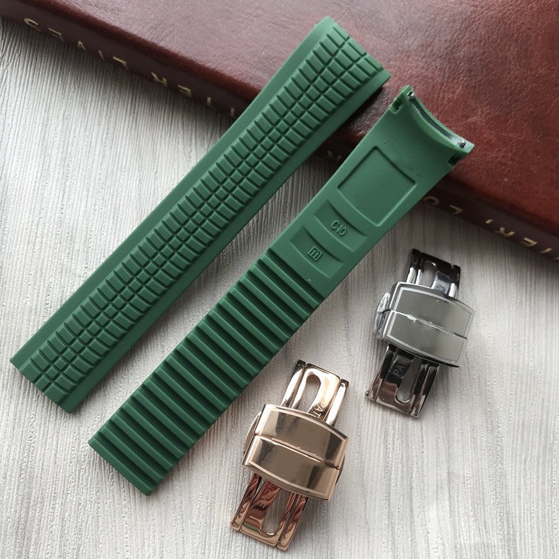 Thích hợp cho Patek Philippe Rubber Band Grenade Aquanaut Series 5164 5167 PP Strap 21mm