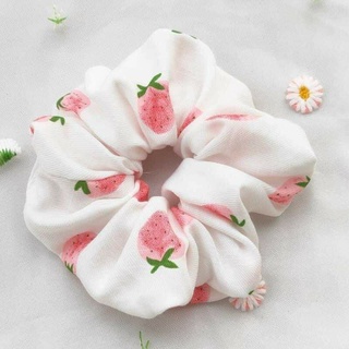 Dây cột tóc , buộc tóc scrunchies hoa quả