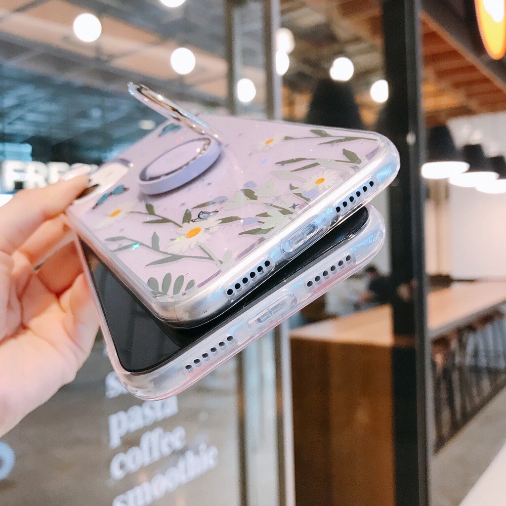 SALE  Ốp lưng I-KURA HÌNH Hoa kèm ring ĐÁ SAMSUNG NOTE 9 / S10 PLUS /S20 /PLUS / ULTRA /S8/S9/ PLUS