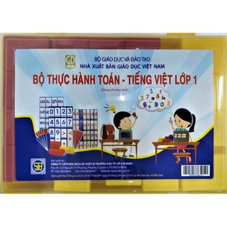Bộ thực hành toán và tiếng Việt lớp 1,theo chương trình mới