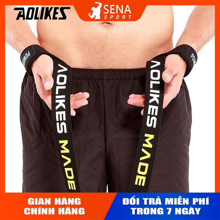 Dây kéo Lưng ⭐️FREE SHIP⭐️ Dây kéo tập lưng Lifting Straps hỗ trợ tập thể hình (1 Đôi)