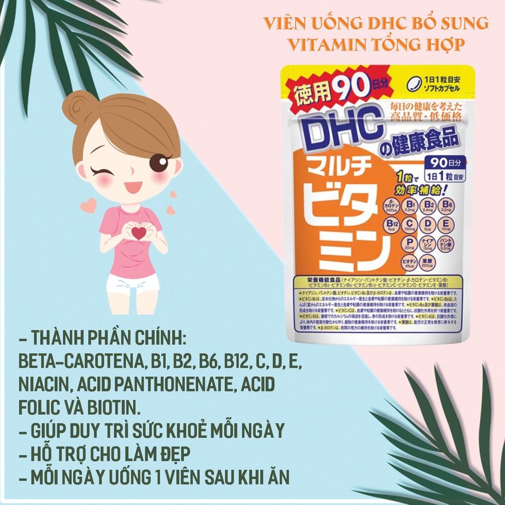 Viên Uống DHC Bổ Sung Vitamin Tổng Hợp (30 viên)